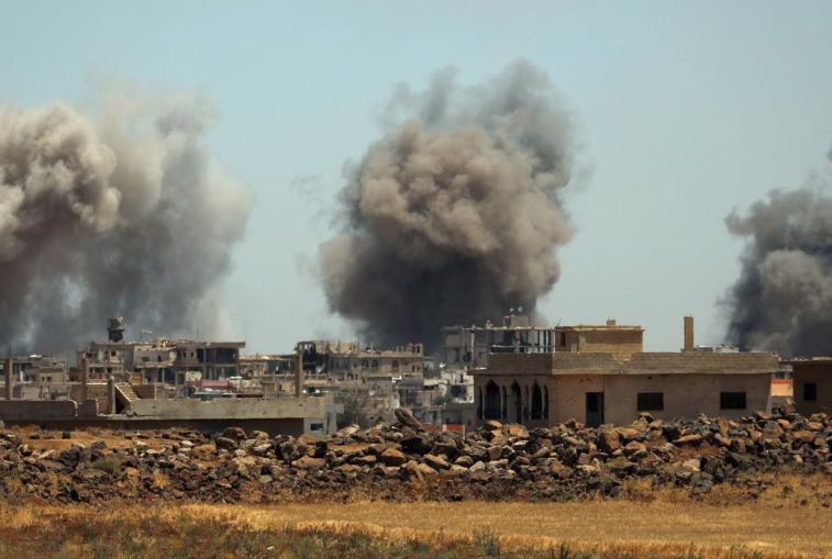 Сирия: Израиль нанес авиаудары вблизи столицы, Асад с авиацией РФ наступает на юге