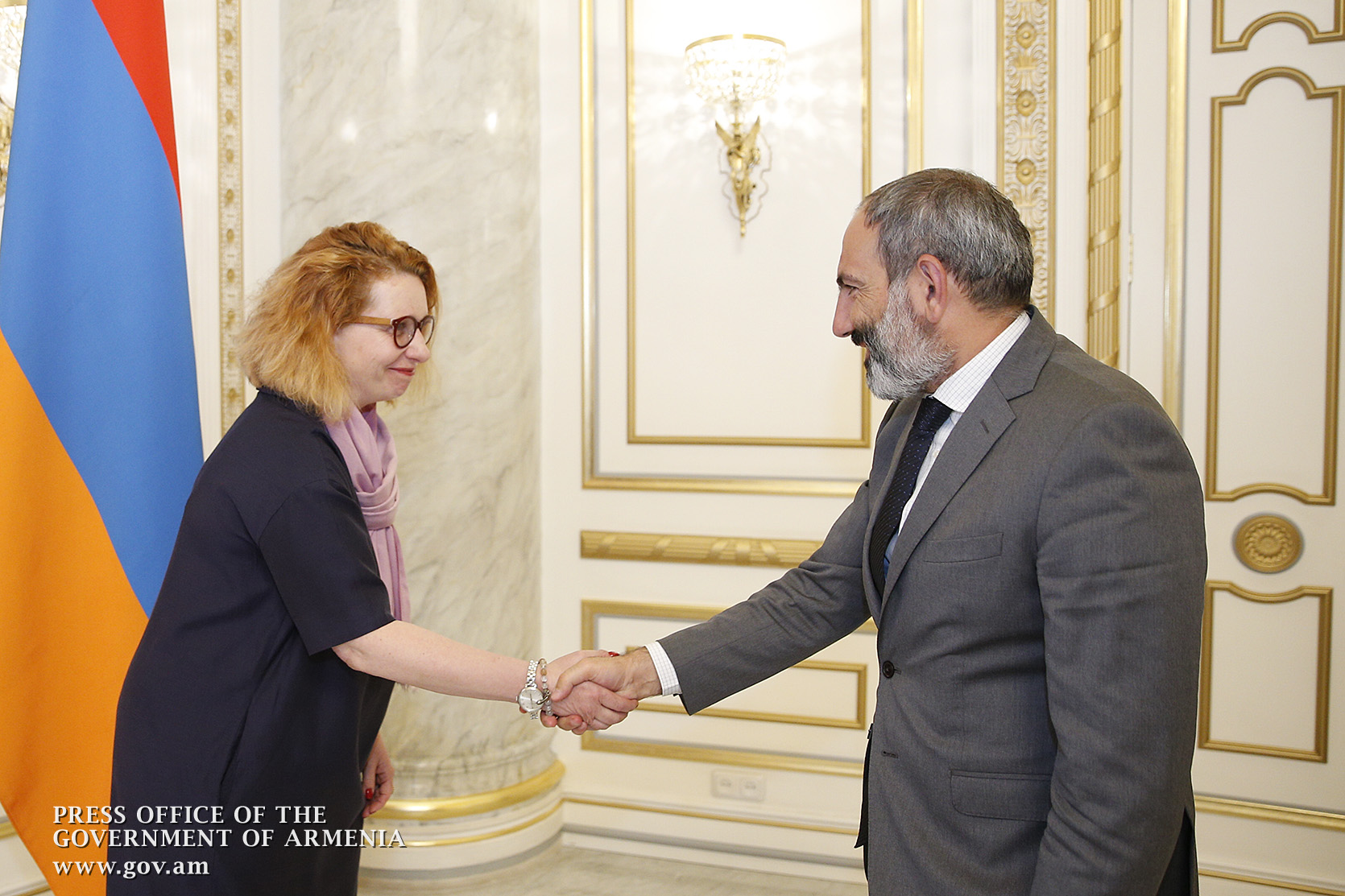 Никол Пашинян обсудил вопросы двустороннего сотрудничества с руководителем офиса Совета Европы в Армении