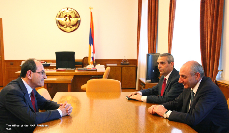 Бако Саакян принял заместителя министра иностранных дел Республики Армения