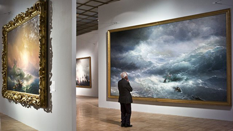 Полотна Айвазовского покажут в Москве на выставке ко Дню кораблестроителя