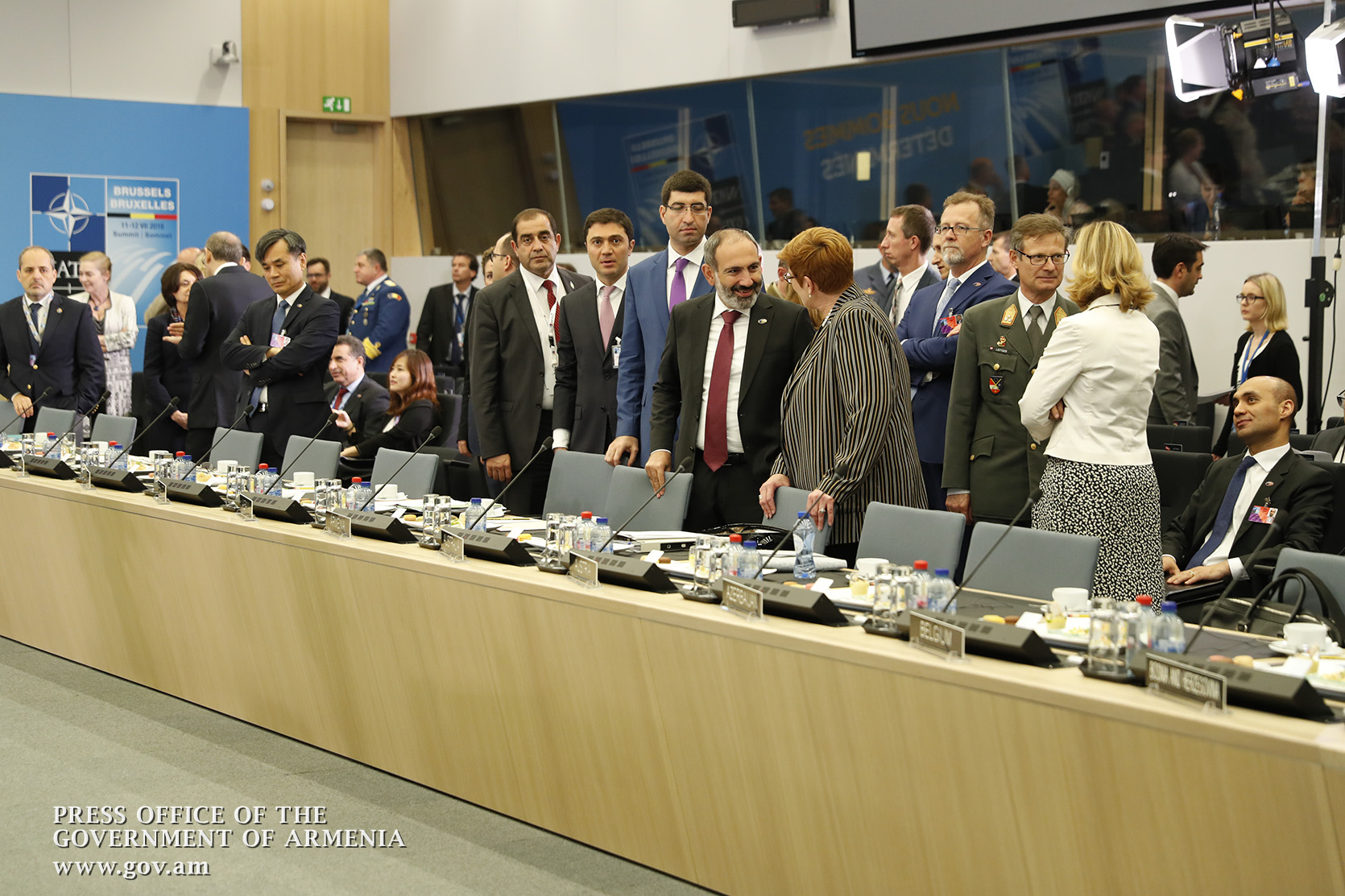 Выступление премьер-министра Никола Пашиняна на встрече глав государств и правительств стран-членов НАТО и партнеров миссии в Афганистане «Решительная поддержка»