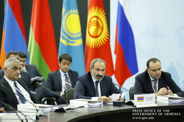 Никол Пашинян принял участие в очередном заседании Евразийского межправительственного совета