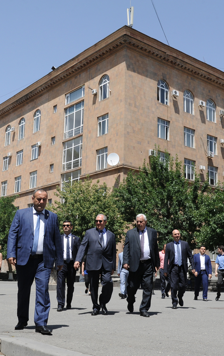 Президент Армен Саркисян посетил Национальный политехнический университет Армении