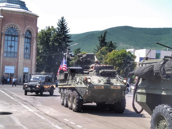 Военные НАТО прибыли в Грузию для участия в учениях «Noble Partner-2018»: видео