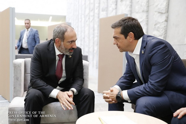 Никол Пашинян направил телеграмму соболезнования премьер-министру Греции Алексису Ципрасу
