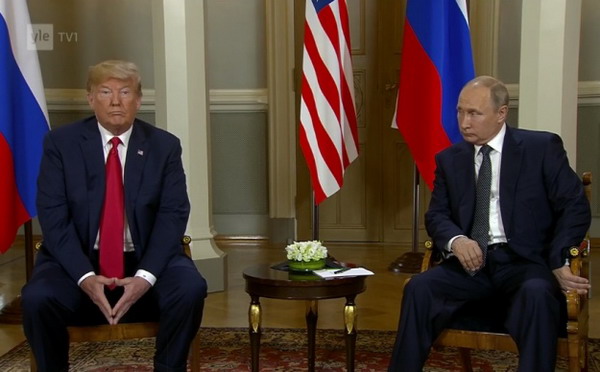 Трамп и Путин начали встречу в Хельсинки