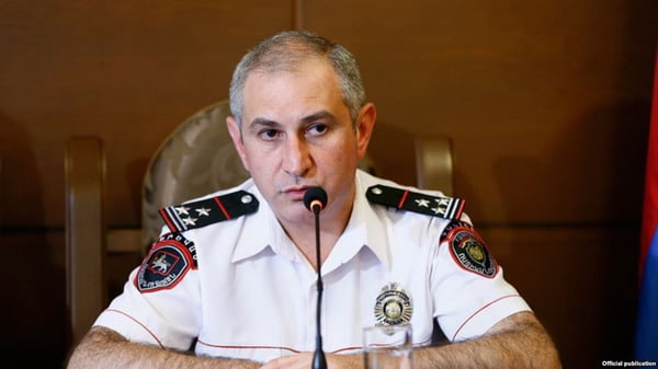 Валерий Осипян уволил главу управления полиции Еревана Артака Погосяна