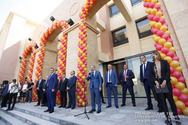В Ереване открылась Школа армяно-китайской дружбы: видео, фото
