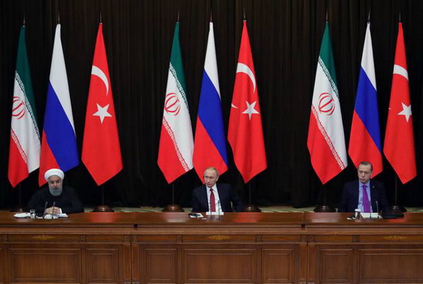 Саммит России, Турции и Ирана по Сирии пройдет в Тегеране: аппарат Эрдогана