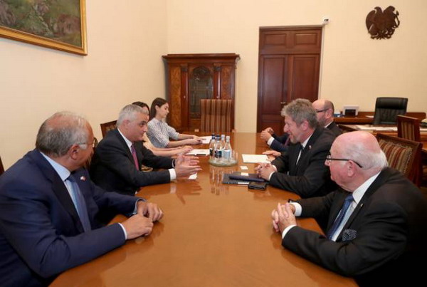 Вице-премьер Мгер Григорян принял замгендиректора МИД Израиля, обсуждены экономические перспективы сотрудничества