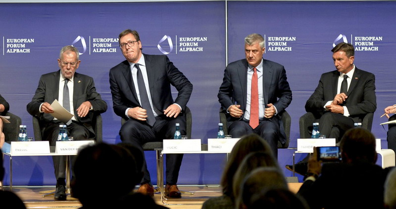 Президенты Сербии и Косово публично выступили за изменение границ навстречу историческому соглашению