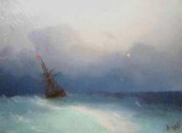 СК Армении расследует источник приобретения картины Айвазовского «Корабль в море»