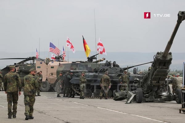 Многонациональные военные учения «Достойный партнер 2018» с участием Армении стартовали в Грузии