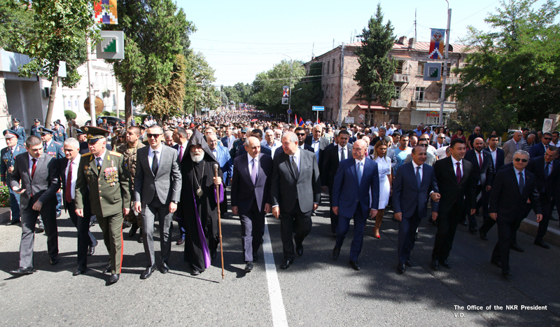 В Арцахе состоялись праздничные мероприятия, посвященные 27-летию провозглашения НКР