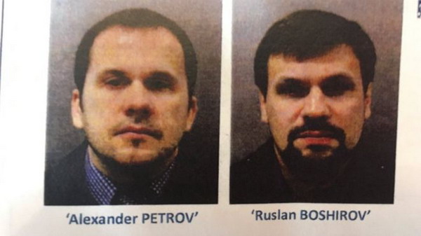 Скотленд-Ярд назвал имена двух россиян, подозреваемых в отравлении Скрипалей в Британии
