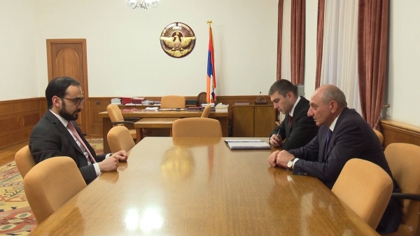 Бако Саакян и Тигран Авинян обсудили совместные экономические программы Арцаха и Армении