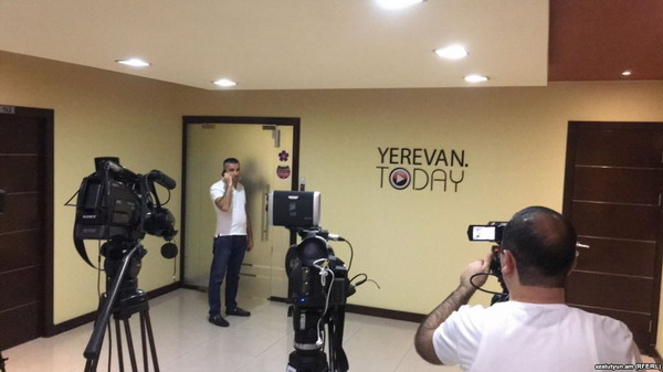 Международная правозащитная организация «Репортеры без границ» осуждает обыск в редакции Yerevan.Today
