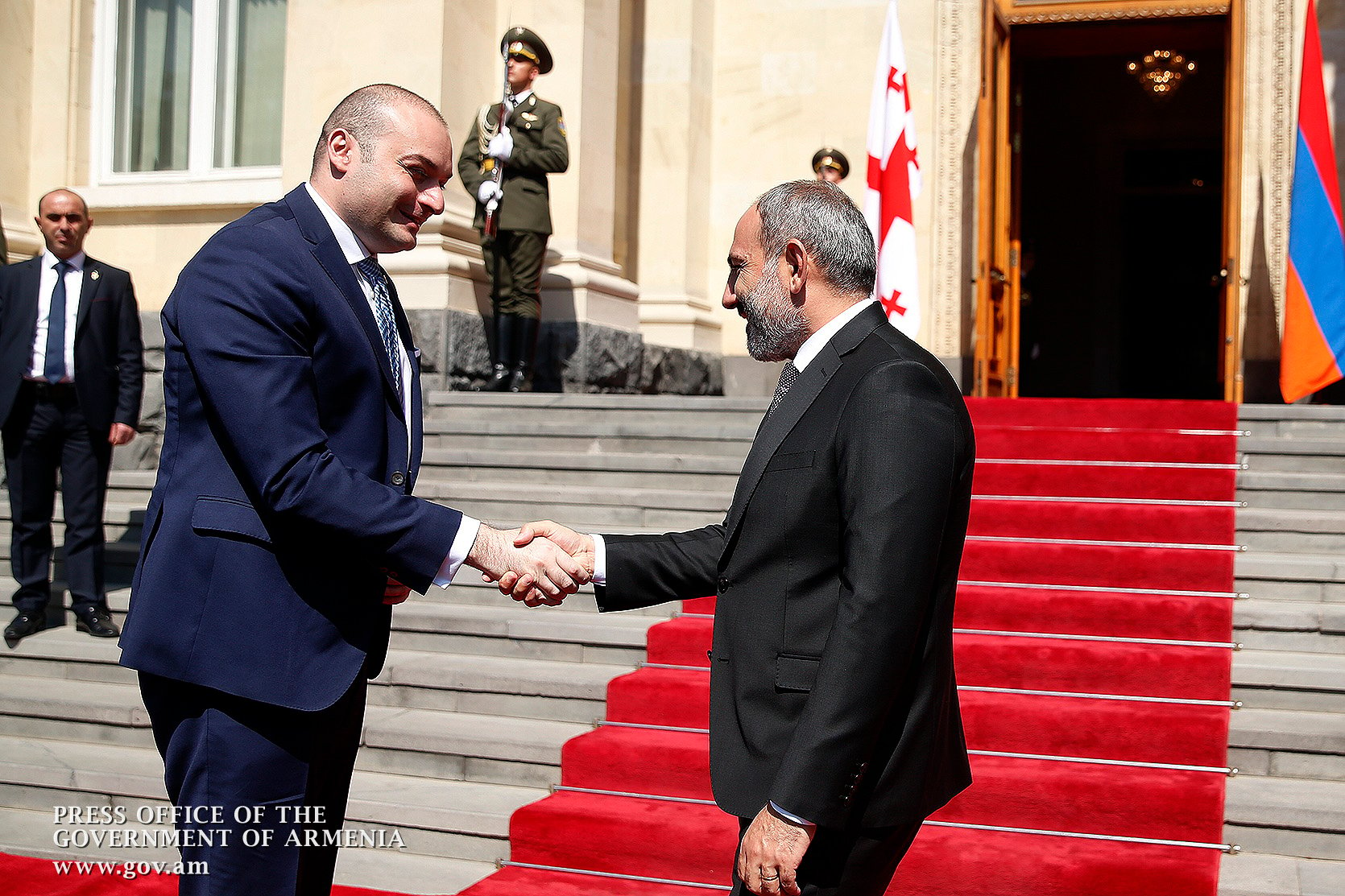 В Ереване между премьер-министрами Армении и Грузии состоялись переговоры высокого уровня