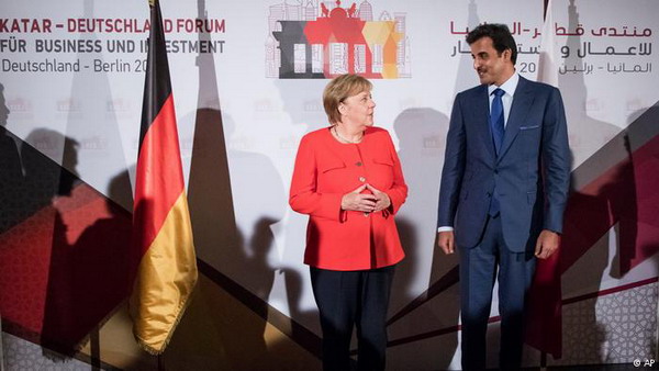 Германия намерена из Катара получать сжиженный газ: эмир обещает 10 млрд евро инвестиций
