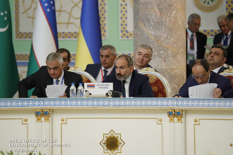 Никол Пашинян в Душанбе принял участие в очередном заседании Совета глав государств–участников СНГ