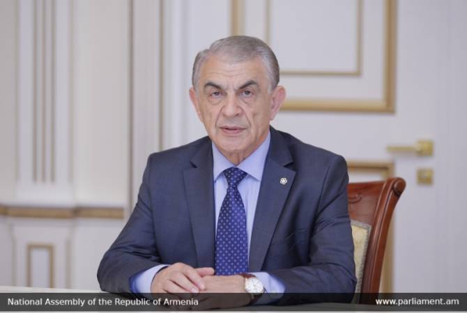 Председатель парламента Ара Баблоян направил поздравительное послание по случаю Дня независимости Арцаха