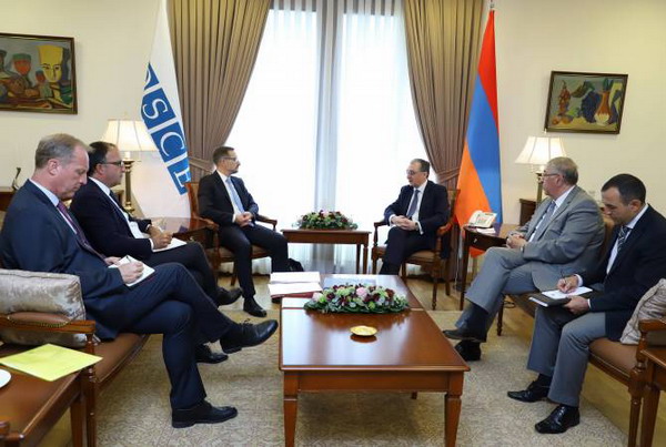 Глава МИД Армении принял генерального секретаря ОБСЕ Томаса Гремингера