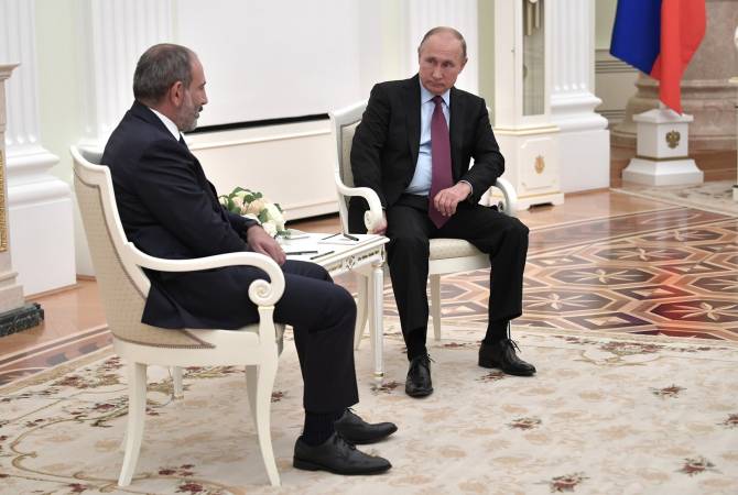 Никол Пашинян призвал Путина расширить военно-техническое сотрудничество