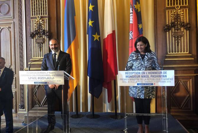 Революция и открытие центров «Тумо» в ряде стран — ключевое содержание новой Армении: Пашинян в мэрии Парижа