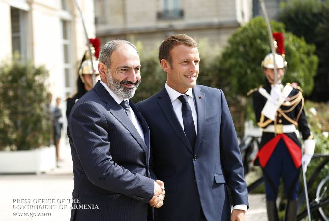В Елисейском дворце состоялась встреча Пашинян-Макрон: стороны обсудили ряд вопросов повестки армяно-французского сотрудничества