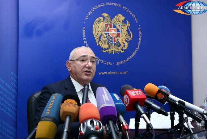 ЦИК Армении будет публиковать бюллетени об участии в голосовании с 3-часовой периодичностью: Тигран Мукучян