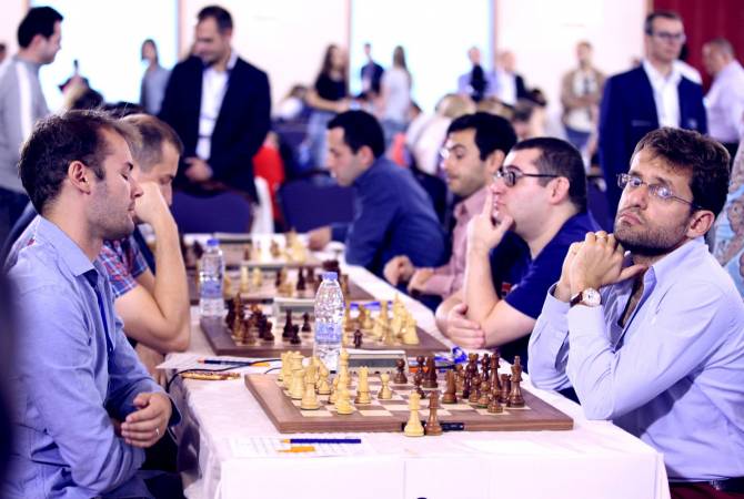 Армянские сборные победили во 2-ом туре Всемирной шахматной олимпиады в Батуми