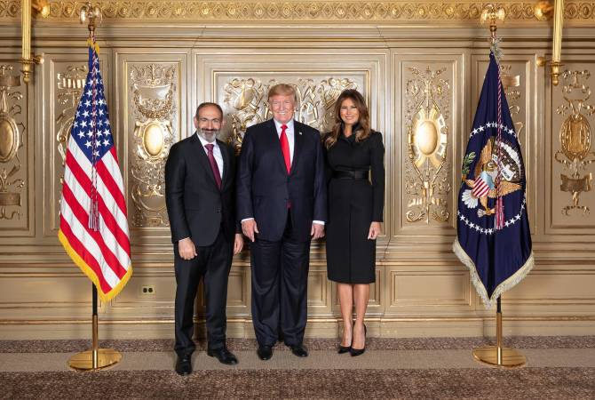 Никол Пашинян в Нью-Йорке принял участие в приеме от имени президента США Дональда Трампа