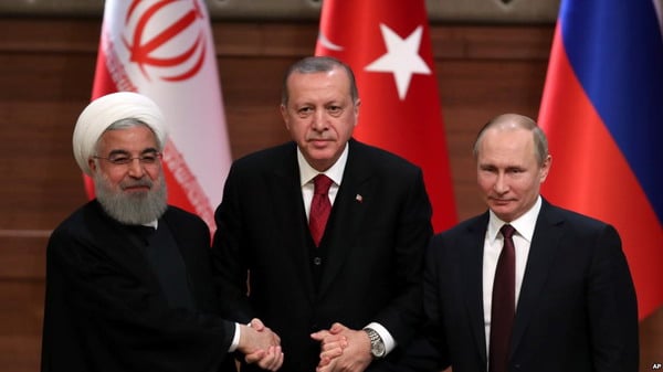 Лидеры России, Турции и Ирана не смогли договориться о прекращении огня в Сирии
