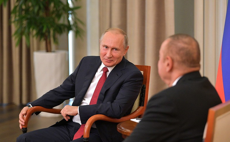 Алиев — Путину в Баку: «Сегодняшний Ваш визит носит особый характер»