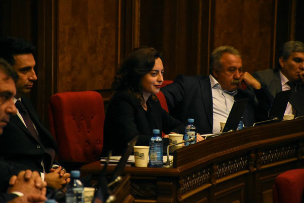 Лена Назарян отказалась от своей инициативы, по которой работа Совета старейшин Еревана стала бы прозрачной