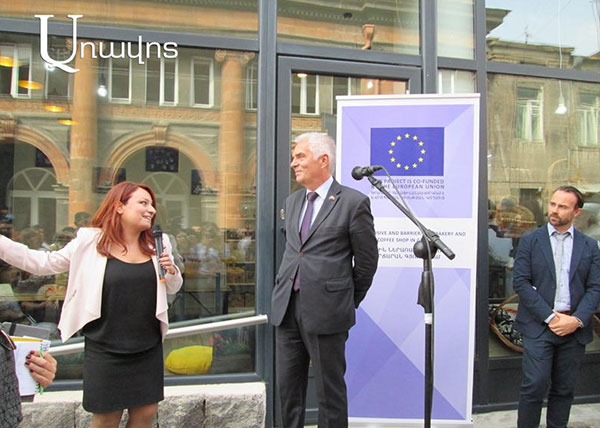 «Я и посол Германии – из семьи пекарей»: посол Евросоюза в Армении в Гюмри — видео