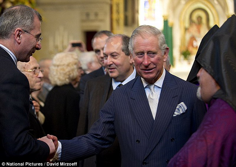 Президент Саргсян в Букингемском дворце принял участие в мероприятиях по случаю 70-летия Принца Чарлза