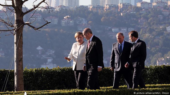 В Стамбуле завершился саммит по Сирии в формате Германия-Франция-Россия-Турция