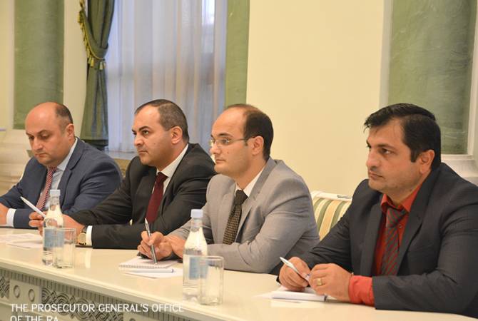 Генпрокурор Артур Давтян обсудил вопросы переходного правосудия с международными экспертами