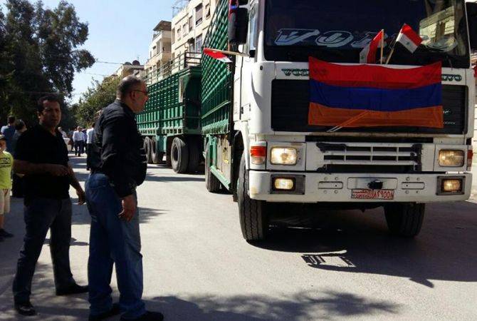 В настоящее время идет процесс размещения армянской гуманитарной миссии в Сирии: Пашинян