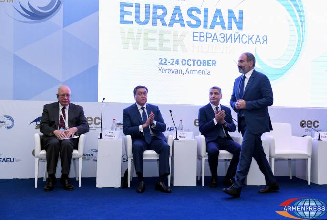 В первый день форума «Евразийская неделя» обсудили актуальные вопросы стран ЕАЭС