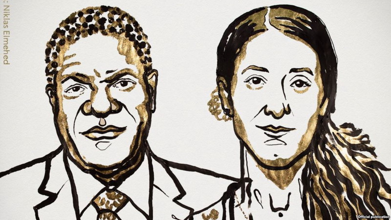 Лауреаты Нобелевской премии мира — Надя Мурад из Ирака и Денис Муквеге из Конго