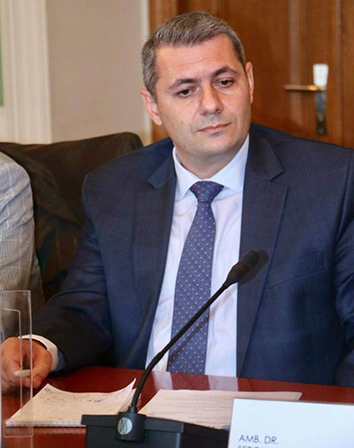 Помимо приоритетной политической повестки, следует акцентировать также торгово-экономический компонент: Посол Армении в Румынии Сергей Минасян