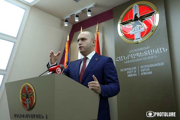 Армен Ашотян: «Окончательного решения об участии РПА в выборах нет, мы список не определяли»