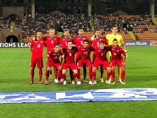 В Национальную сборную Армении по футболу приглашены 25 игроков