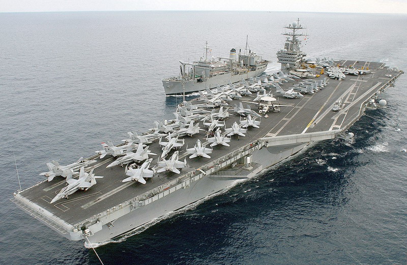 Ударная группа ВМС США во главе с авианосцем «Гарри Трумэн» вошла в Средиземное море