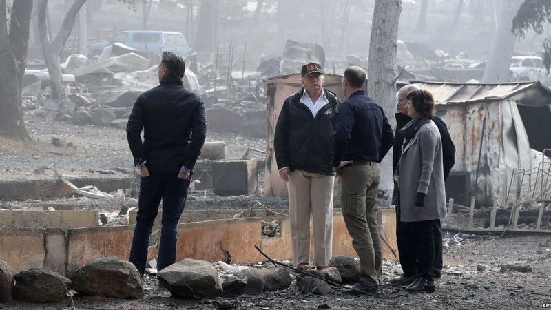 Пожары в Калифорнии: более 1000 человек пропали без вести
