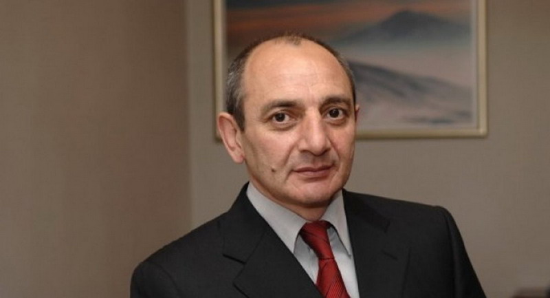 Президент Арцаха Бако Саакян прибыл в Москву с рабочим визитом