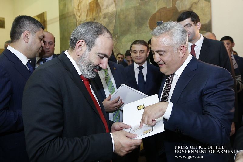 Никол Пашинян принял участие в мероприятии по случаю 25-летия национальной валюты Армении