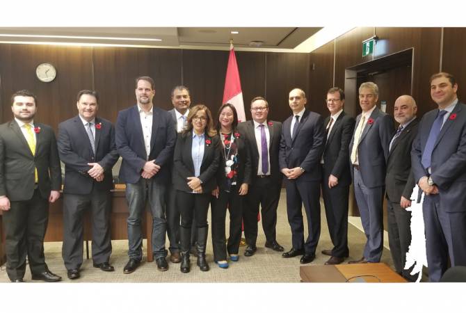 Канадская парламентская группы дружбы с Арменией подчеркнула важность открытия посольства Канады в Ереване